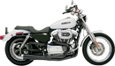 BASSANI XHAUST Road Rage Exhaust - Black - '86-'03 XL Sportster - 14222J - PartsOutlet.com.au