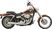 BASSANI XHAUST Road Rage Exhaust - Chrome - Short - '06-'17 Dyna FXD - 13112J - PartsOutlet.com.au
