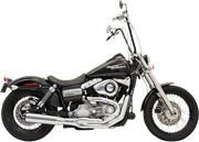 BASSANI XHAUST Road Rage II B1 Power 2:1 Exhaust System - Dyna '91-'17 - Chrome 1D18R - PartsOutlet.com.au
