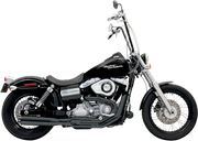 BASSANI XHAUST Road Rage II B1 2:1 Power Exhaust - Dyna '91-'17 - Black 1D18RB - PartsOutlet.com.au