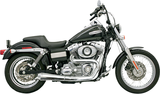 BASSANI XHAUST Road Rage 2:1 Exhaust Collector system - Chrome - Dyna '91-'17 1D5250 - PartsOutlet.com.au