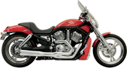 BASSANI XHAUST Road Rage II B1 Power 2:1 Exhaust System - '02-'05 VRod - Chrome 1V18R - PartsOutlet.com.au