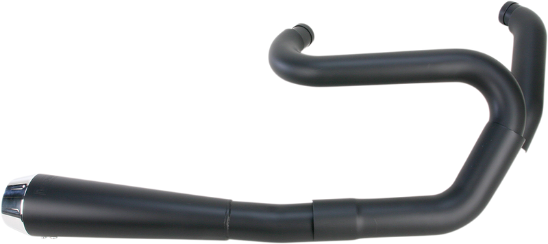 BASSANI XHAUST Road Rage 2:1 Exhaust Collector System - Black - Dyna '91-'17 FXD - 1D5250B - PartsOutlet.com.au