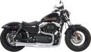 BASSANI XHAUST Mega Power Exhaust - Sportster '04-'13 XL -Chrome 1X22R - PartsOutlet.com.au