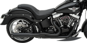BASSANI XHAUST Road Rage II B1 Power 2:1 Exhaust - Softail '86-'17 - Black 1S18RB - PartsOutlet.com.au