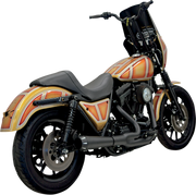 BASSANI XHAUST Road Rage 2:1 Exhaust - Short - FXR '84-'00 - Black 1FXR2B - PartsOutlet.com.au