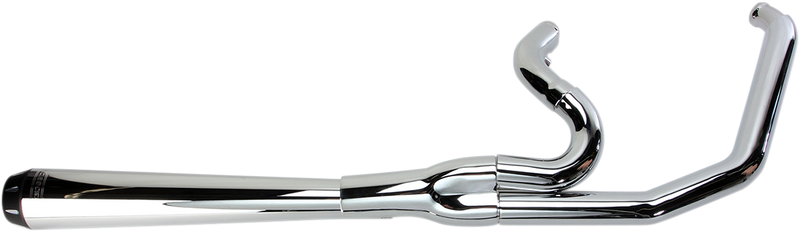 BASSANI XHAUST Road Rage 2:1 Exhaust - Chrome - Megaphone - Long - Dyna '91-'05 FXD 13311R - PartsOutlet.com.au