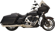 BASSANI XHAUST Road Rage III Long 2:1 Touring Exhaust - Stainless Steel - Straight Can - '95-'16 FL - 1F18SS - PartsOutlet.com.au