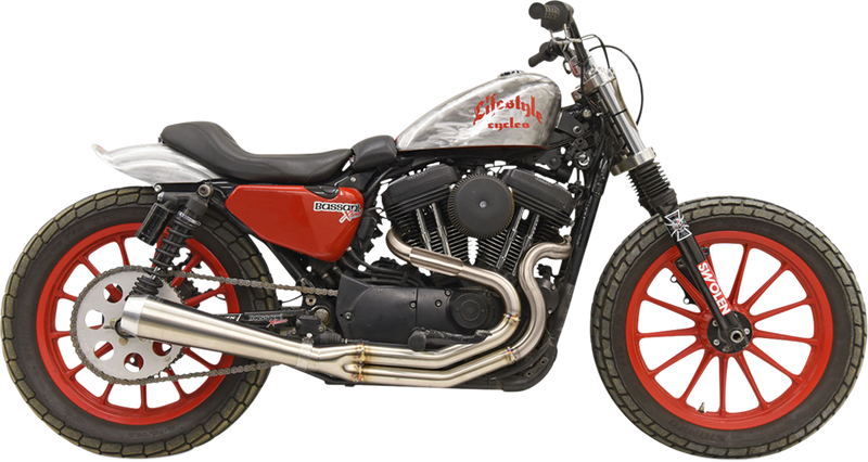 BASSANI XHAUST Road Rage 3 High Output Exhaust - Sportster '04-'20 - 1X62SS - PartsOutlet.com.au