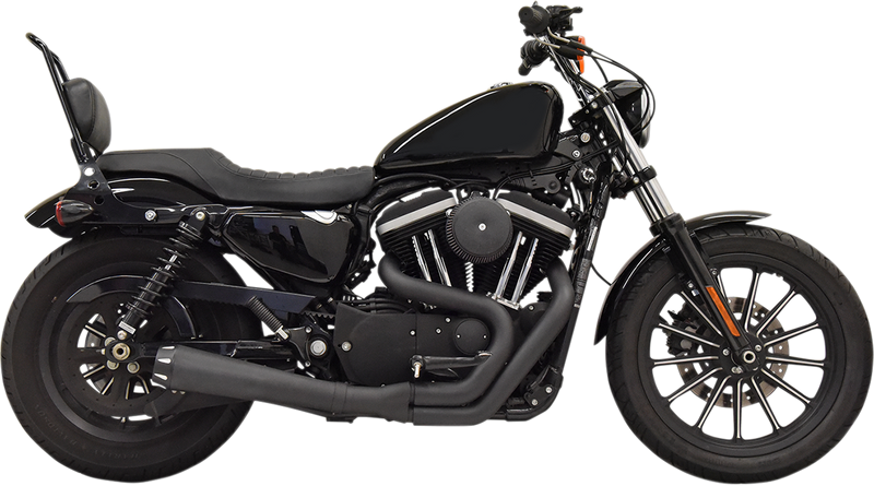 BASSANI XHAUST Road Rage Exhaust - Black - '86-'03 SportsterXL 1X42RB - PartsOutlet.com.au