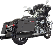 BASSANI XHAUST DNT Straight Can Mufflers for '95-'16 FL - Black 1F7DNT5B - PartsOutlet.com.au