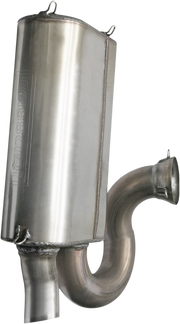 BASSANI XHAUST Muffler - Stainless Steel - Polaris Slingshot 2015-2016 - 6S17 - PartsOutlet.com.au