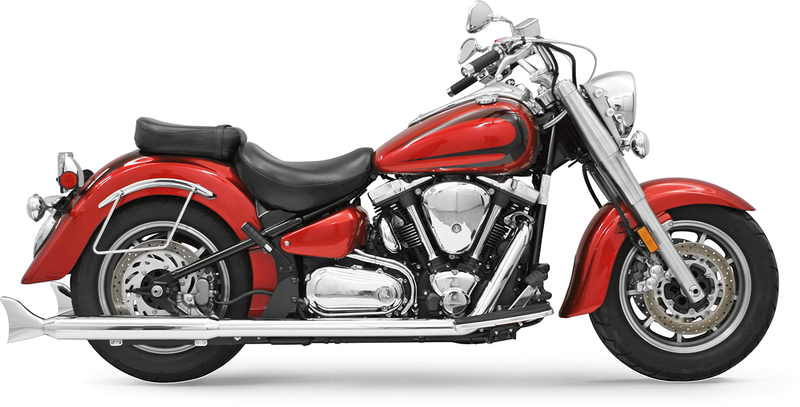 BASSANI XHAUST True Dual Headpipes - 199-2007 Yamaha XV1600/XV1700 -  31115A