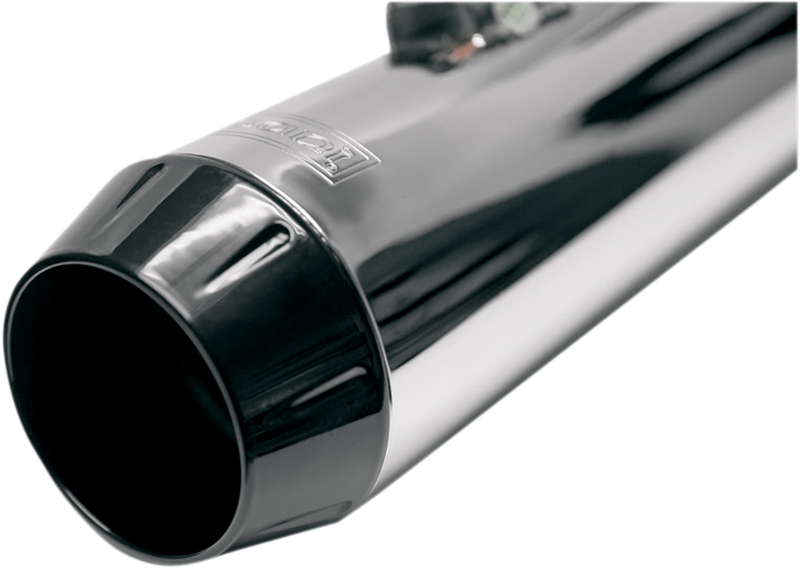 BASSANI XHAUST End Cap - Black - Long Megaphone Muffler - ENDCAP-LMB - PartsOutlet.com.au