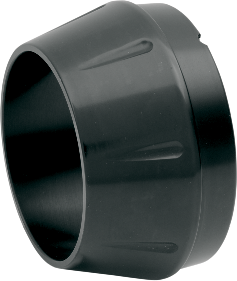 BASSANI XHAUST End Cap - Black - Short Megaphone Muffler - ENDCAP-SMB - PartsOutlet.com.au