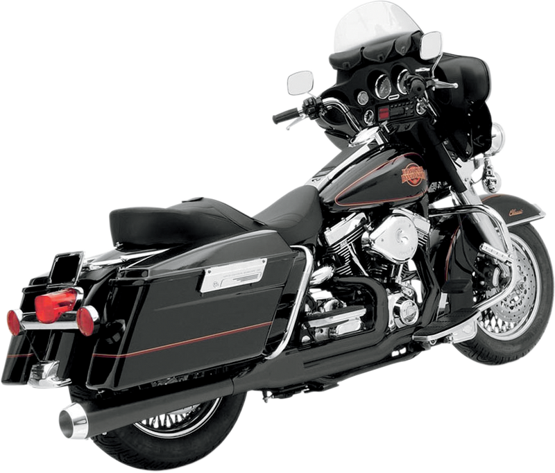 BASSANI XHAUST Heat Shields Road Rage 2:1 - Black HS-FLH-637CLB - PartsOutlet.com.au