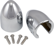 BARON Fork Bullets/Axle Nut Covers - Chrome BA-7800U - PartsOutlet.com.au