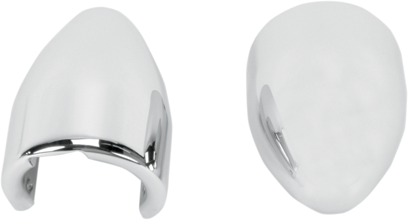 BARON Fork Bullets/Axle Nut Covers - Chrome BA-7800-02 - PartsOutlet.com.au