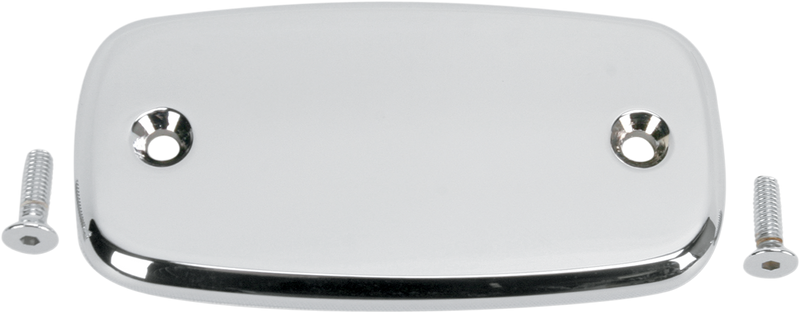 BARON Master Cylinder Cover - Smooth - Suzuki '06-'20 - Chrome BA-7681-00 - PartsOutlet.com.au