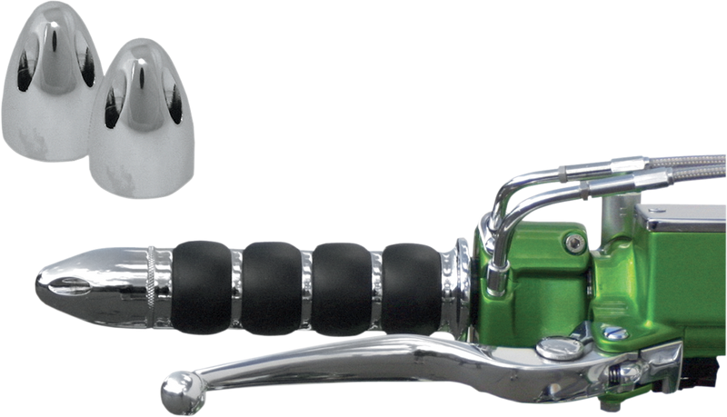BARON Handlebar End Caps - Bullet BA-7401-00 - PartsOutlet.com.au