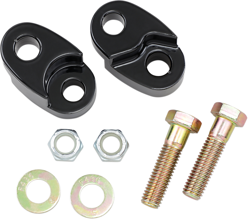 BARON Rear Suspension Lift Kit - Black - Raises 1" - Yamaha '14-'17 - BA-7550-00B