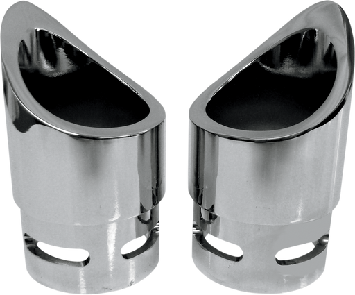 BARON Exhaust Tip - Mini Scalloped - Yamaha '99-'09 - BA-1100-02 - PartsOutlet.com.au