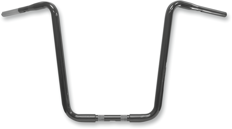 LA CHOPPERS Handlebar - 1-1/4" Ape Hanger - 18" - TBW - Black - FL '08-'22 - LA-7310-18B