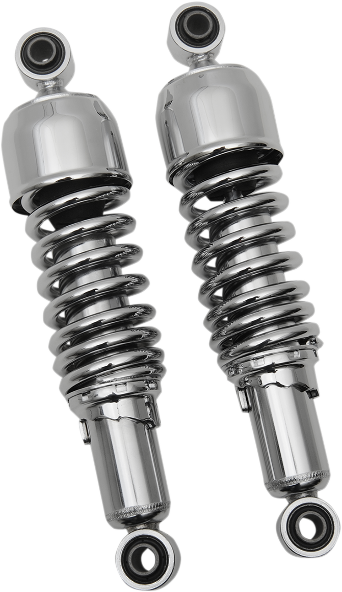 DRAG SHOCKS Replacement Shocks - Chrome - 13" - Harley-Davidson - Dyna FXD '91-'17 - C16-0126