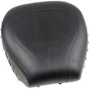 MUSTANG Wide Rear Seat - Studded - Harley-Davidson Softail 1984-1999 - 75509 - PartsOutlet.com.au