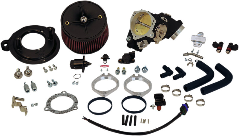 S&S CYCLE 70mm Induction Kit for 2002-'05 HD® Dyna® & Touring Models with S&S® T143 Engine - 170-0289 - PartsOutlet.com.au