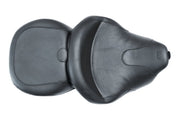 MUSTANG Vintage Summit Seat - With Receptacle - Harley-Davidson FL 2014-2023 - 76860 - PartsOutlet.com.au