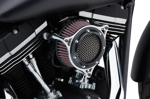 COBRA RPT Air Intake Kit - '17-'22 FL Chrome/Black 606-0101-05CB - PartsOutlet.com.au