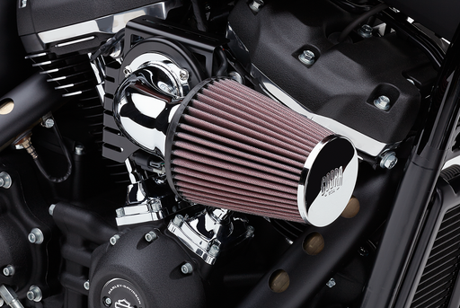 COBRA Cone Air Filter - Chrome/Chrome - '04-'22 XL 606-0103-06 - PartsOutlet.com.au