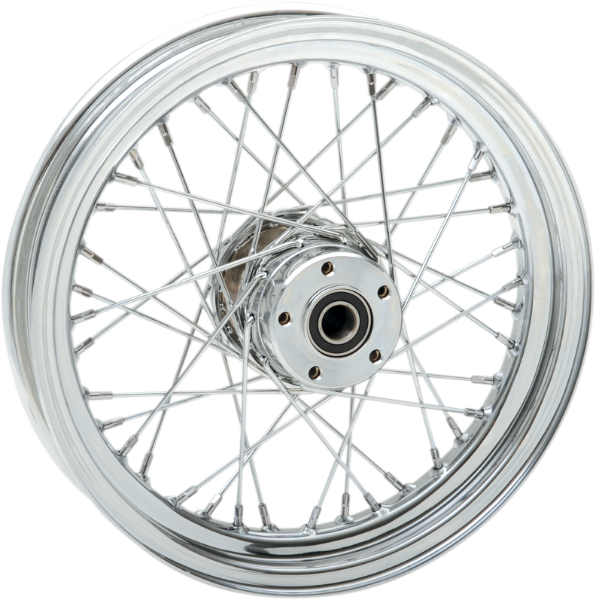 DRAG SPECIALTIES Front Wheel - Dual Disc/No ABS - Chrome - 16"x3.00" - '00-'07 FLT 64456