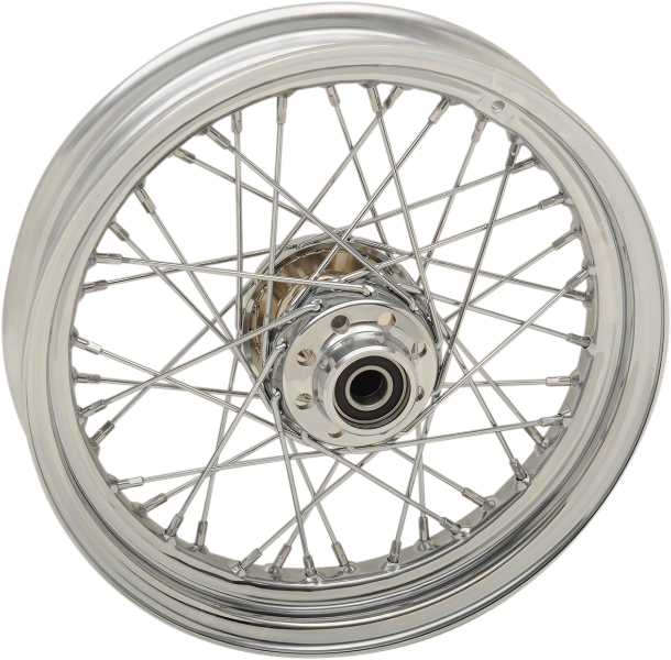 DRAG SPECIALTIES Front Wheel - Single Disc/ABS - Chrome - 16"x3.00" - '08-'17 FLST 64545