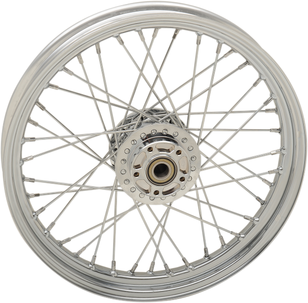 DRAG SPECIALTIES Front Wheel - Single Disc/No ABS - Chrome - 19"x2.50" - '08-'17 FXD 64388
