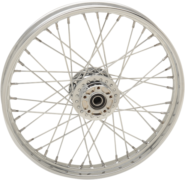 DRAG SPECIALTIES Front Wheel - Single Disc/No ABS - Chrome - 21"x2.15" - '08-'17 FXD 64389A