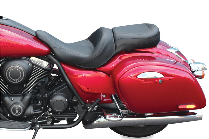 MUSTANG WIDE VINTAGE SEAT - KAWASAKI 2011-2014 - VAQUERO 76287 - PartsOutlet.com.au