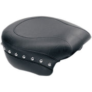MUSTANG Wide Rear Seat - Studded - Harley-Davidson 2004-2021 - Sportster XL 76505 - PartsOutlet.com.au