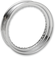 DRAG SPECIALTIES Rim - 40 Spoke - Chrome - Side Rubber Valve - 16 x 3 11223 - PartsOutlet.com.au