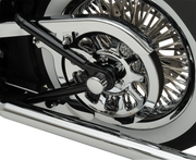 DRAG SPECIALTIES Axle Caps - Chrome - Harley-Davidson 2008-2017 - Rear W16-0332 - PartsOutlet.com.au