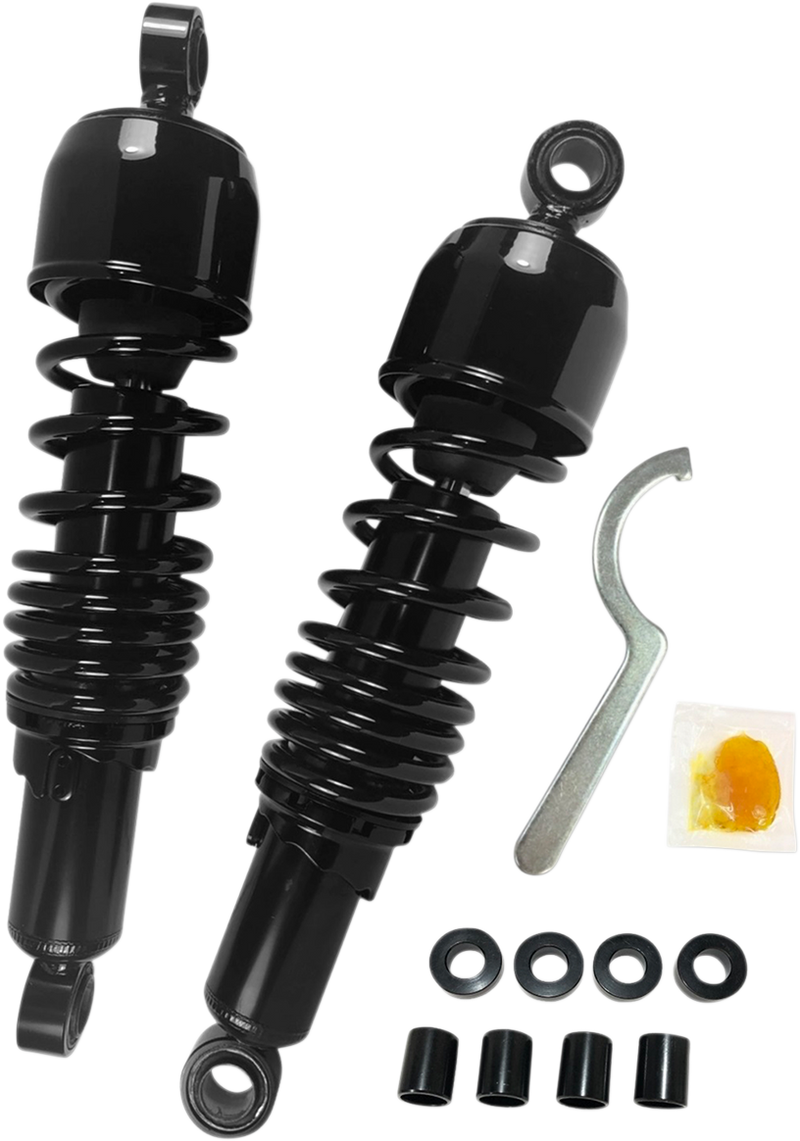 DRAG SHOCKS Replacement Shocks - Black - 12.5" - Harley-Davidson - Sportster / FXR '79-'03 - C16-0132NUGB