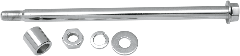 DRAG SPECIALTIES Axle - Rear - Kit - Chrome - '80-'86 BT 16-0270-BC - PartsOutlet.com.au