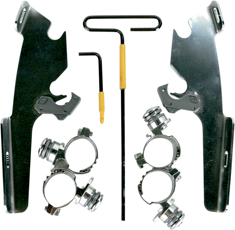 MEMPHIS SHADES Fats/Slim Trigger Lock Mounting Kit - Kawasaki VN900 & Yamaha XVS - MEM8982 - PartsOutlet.com.au