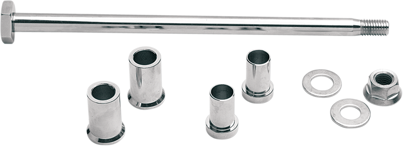 DRAG SPECIALTIES Swingarm Pivot Shaft Kit - Harley-Davidson 2000-2007 - Chrome R22500A - PartsOutlet.com.au