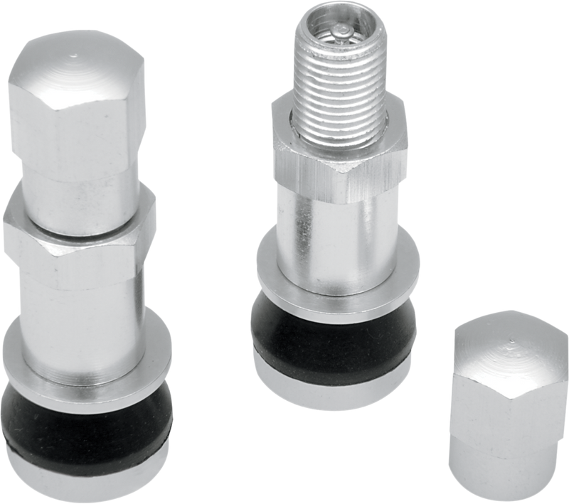 DRAG SPECIALTIES Valve Stem - 30" - Clear Anodized - 322021