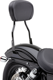 COBRA Round Sissy Bar - Short - Black - '06-'17 Dyna 602-1252B - PartsOutlet.com.au