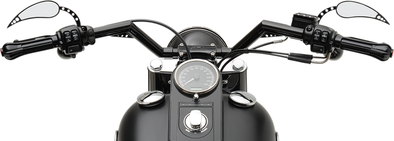 TRASK Handlebar - V-Line - Standard - Black 1986-2020 - TM-2019BK - PartsOutlet.com.au