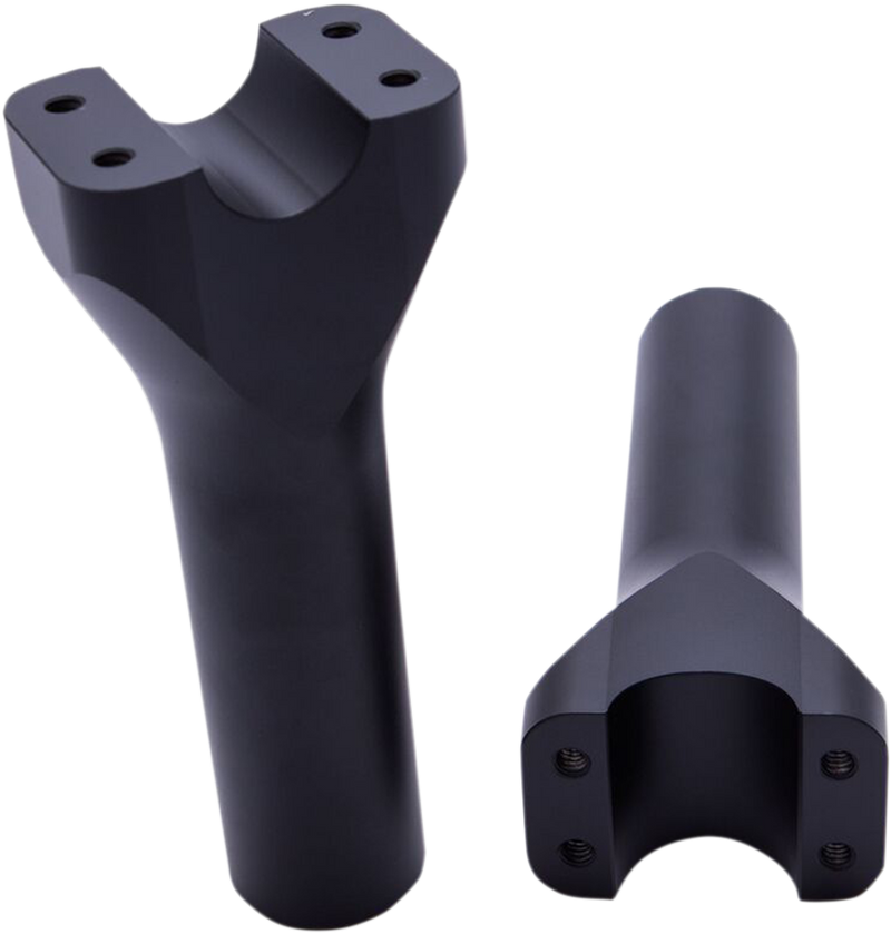 TRASK Risers - Assault - 6" - Black - TM-8602-6RC