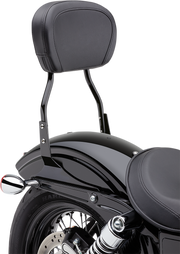 COBRA Round Sissy Bar - Standard - Black - '06-'17 Dyna 602-1302B - PartsOutlet.com.au